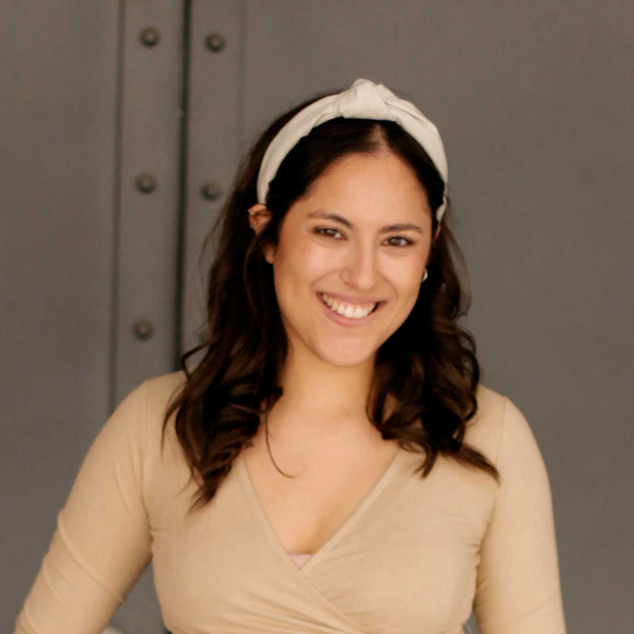 Cintillo Diana Greige