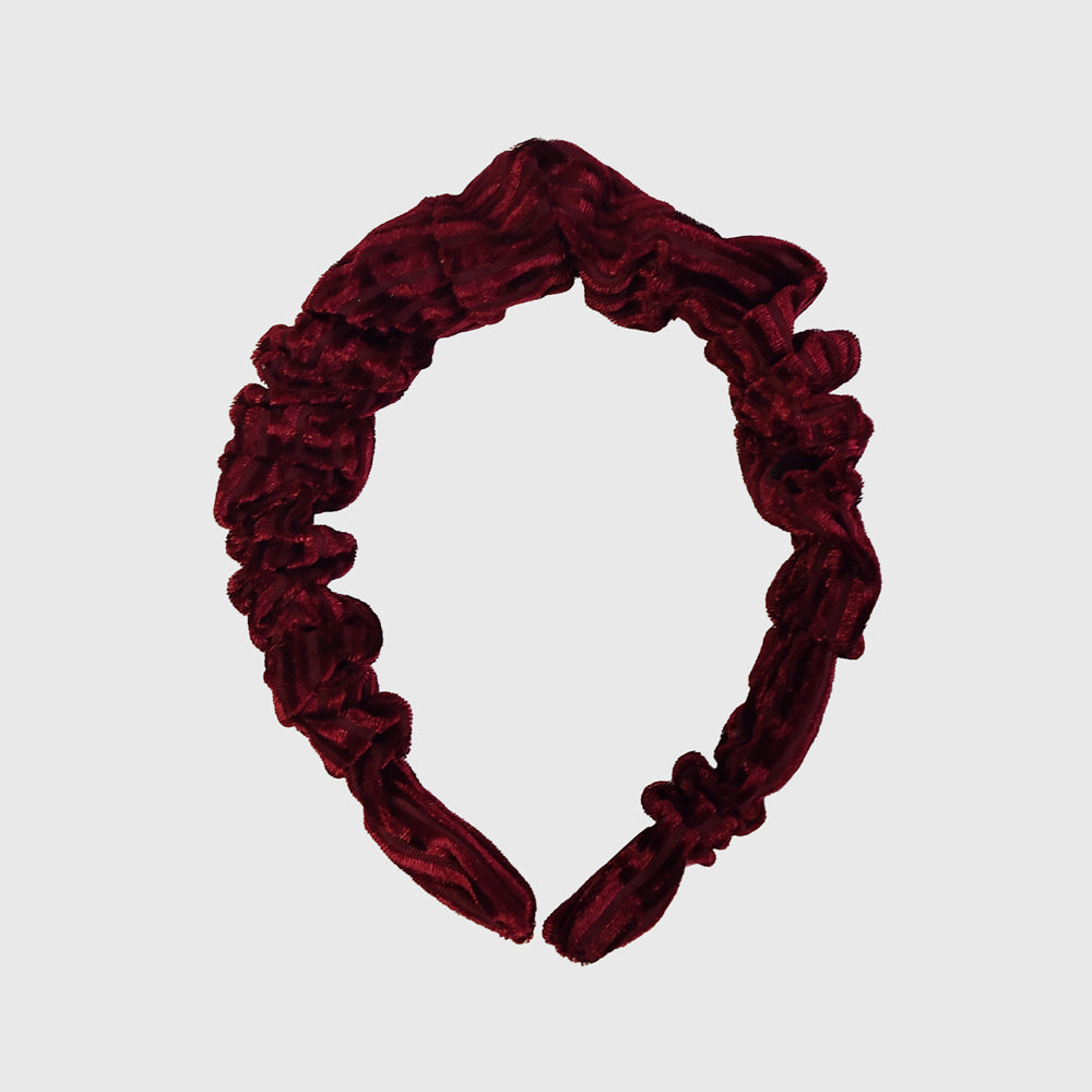 Cintillo Amalia Vibras Burdeo