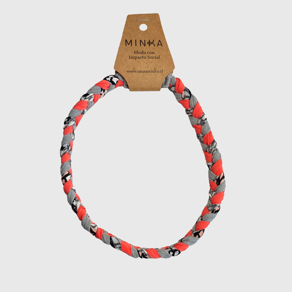 Cintillo Boho Coral