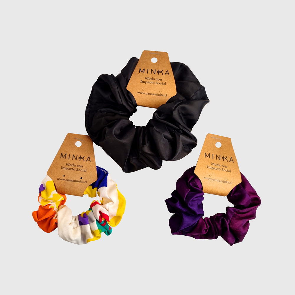 Pack Scrunchies Vibras