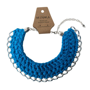 Collar Julieta Celeste - Minka - Moda con Impacto Social