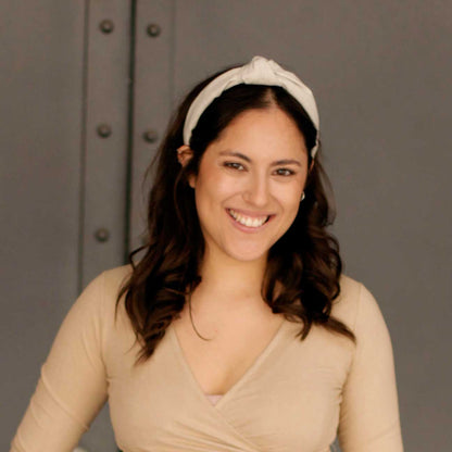 Cintillo Diana Greige