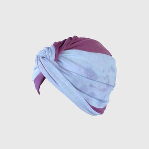 Turbante Monica Morado Tie Dye