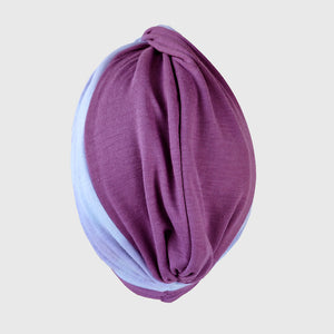 Turbante Monica Morado Tie Dye